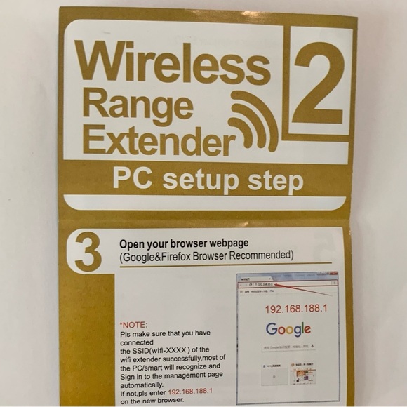 300 Mbps WiFi Extender WiFi Booster WiFi Repeater Internet Booster - Picture 7 of 7